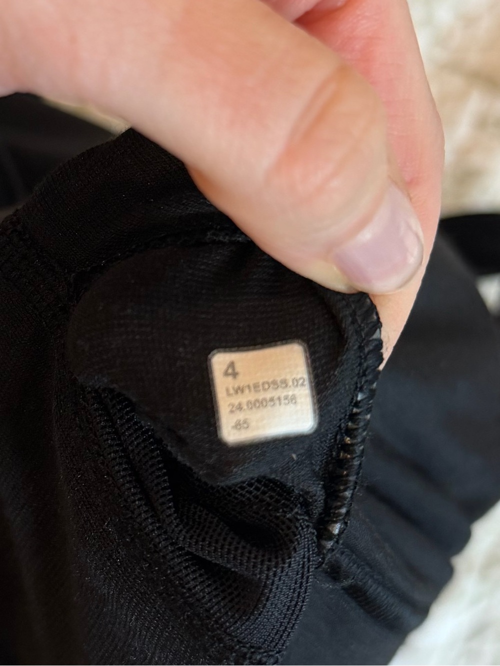 Lululemon Black Align Dress Size 4 - Picture 4 of 4